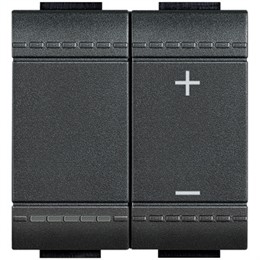 L4410N Bticino LivingLight. Светорегулятор 0-10В. цвет антрацит