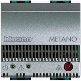 NT4511/12 Bticino Детектор метана со световой и звуковой сигнализацией (85дБ). питание 12В. 2 модуля