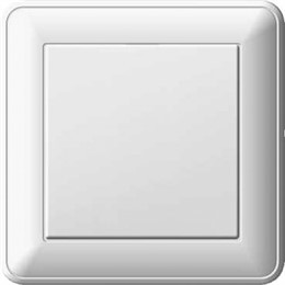 Wessen 59 Белый Переключатель 1-клавишный 16А (сх.6) IP44 в сборе с рамкой VS616-156B-18