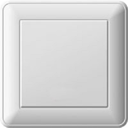 Wessen 59 Бежевый Переключатель 1-клавишный 16А (сх.6) IP44 в сборе с рамкой VS616-156B-28