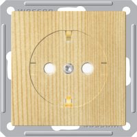 Wessen 59 Сосна Розетка с/з с защитными шторками RS16-152-7-86