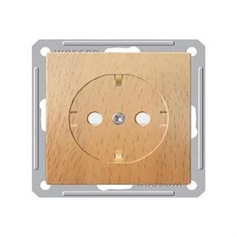 Wessen 59 Бук Розетка с/з с защитными шторками RS16-152-8-86