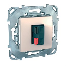 Schneider Electric Unica Бежевый Аудиорозетка (MGU5.486.25ZD)