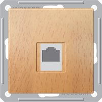 Wessen 59 Бук Розетка компьютерная 1-ая RJ45 кат. 5e RSI-152K5E-8-86