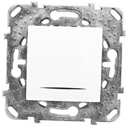 Schneider Electric Unica Белый Выключатель 1-клавишный с подсветкой(сх.1) (MGU5.201.18NZD)