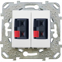 Schneider Electric Unica Белый Аудиорозетка 2-ая (MGU5.8787.18ZD)