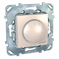 Schneider Electric Unica Бежевый Светорегулятор поворотный 40-400W для л/н;г/л с обмот. тр-ром (MGU5.511.25ZD)