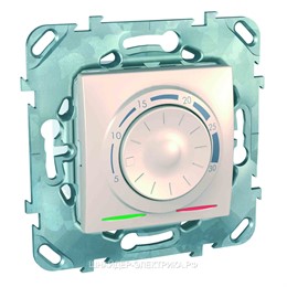 Schneider Electric Unica Бежевый Термостат электронный 8А (от 5Сдо 30С) (MGU5.501.25ZD)