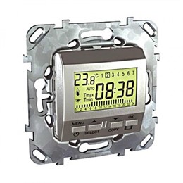 Schneider Electric Unica Белый Термостат програм.электронный (от 5Сдо 35С) (MGU5.505.18ZD)