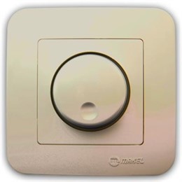 Диммер 600W крем Makel Lillium 71211