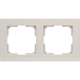 Рамка Werkel Stark 2 поста WL04-Frame-02-ivory слоновая кость