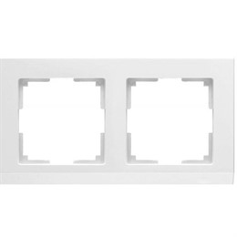 Рамка Werkel Stark 2 поста WL04-Frame-02-white 2 белый