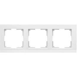 Рамка Werkel Stark 3 поста WL04-Frame-03-white белый