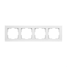 Рамка Werkel Stark 4 поста WL04-Frame-04-white белый