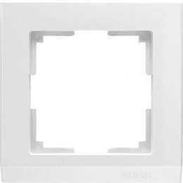 Рамка Werkel Stark 1 пост WL04-Frame-01-white белый