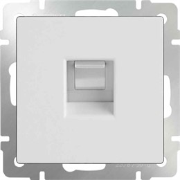 Телефонная розетка RJ-11 Werkel WL01-RJ-11 белая