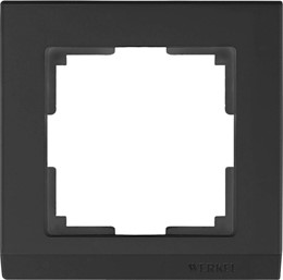 Рамка Werkel Stark 5 поста WL04-Frame-05-black черный