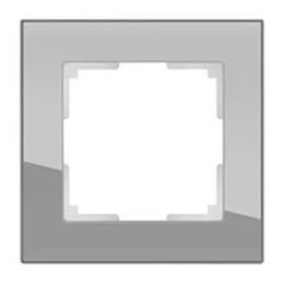 Рамка Werkel Favorit 1 пост WL01-Frame-01 Черный, стекло