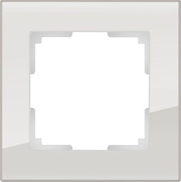 Рамка Werkel Favorit 1 пост WL01-Frame-01 Дымчатый, стекло