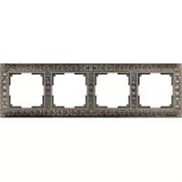 Рамка Werkel Antik 4 поста WL07-Frame-04 Бронза