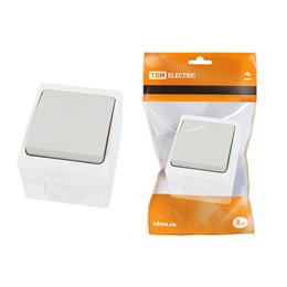 Выключатель TDM ELECTRIC 1-кл. открытой установки IP54 10А