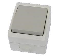 Переключатель на 2 направления TDM ELECTRIC 1-кл. открытой установки IP54 10А