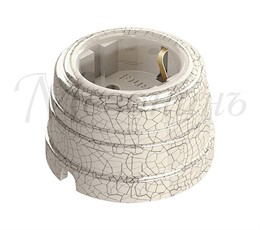 РОЗЕТКА ФАРФОРОВАЯ 70301/23