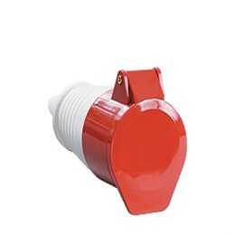 Розетка силовая переносная IP44 32А 3P PE 380В TDM ELECTRIC