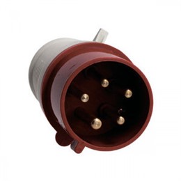Электрическая кабельная вилка ЭКФ 16А 3P E IP44 014 ps-014-16-380