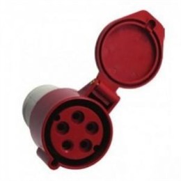 Кабельная розетка ЭКФ 16A 3P E IP44 214 ps-214-16-380