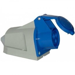 Розетка HT-113 16А стац. 2Р РЕ 220В IP-44 АБК-Сила