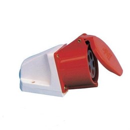 Розетка силовая HT-115, 16А, 3P N E, стационарная