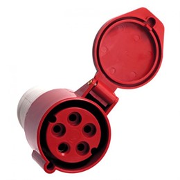 Розетка HT-215 16А переносная 3Р РЕ N 380В IP-44 АБК-Сила