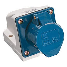 Розетка силовая стационарная IP44 32А 2P PE 220В TDM ELECTRIC