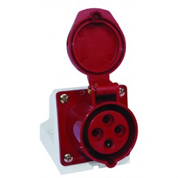 Розетка наружной установки ЭКФ 16A 3P Е IP44 114 ps-114-16-380