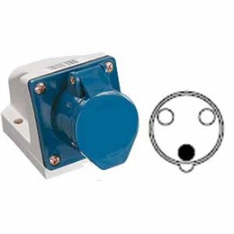 Розетка стационарная IEK PSN11-032-3