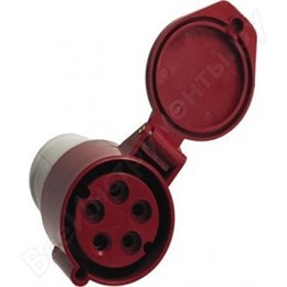 Кабельная розетка ЭКФ 16A 3P E N IP44 215 ps-215-16-380