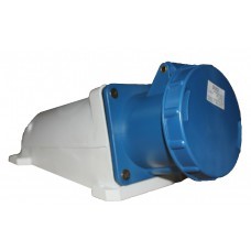 Розетка силовая HT-133, 63А, 2P E, стационарная