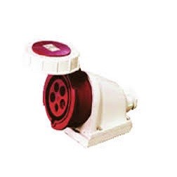 Розетка скрытой установки IP67 63А 3Р РЕ N 380В TDM ELECTRIC