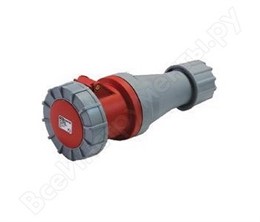 Розетка кабельная IP67 125А 3Р РЕ N 380В TDM ELECTRIC