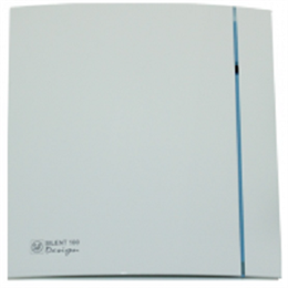 Soler and Palau SILENT DESIGN Вентилятор 80 куб.м/ч, 8Вт, 100мм, малошумный, сменные вставки/Белый