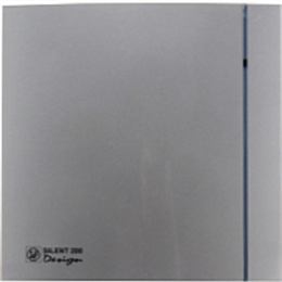 Soler and Palau SILENT DESIGN Вентилятор 175 куб.м/ч,16Вт,118мм,малошумный,сменные вставки/Серебро