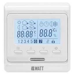 ПРОГРАММИРУЕМЫЙ ТЕРМОРЕГУЛЯТОР IQWatt THERMOSTAT P