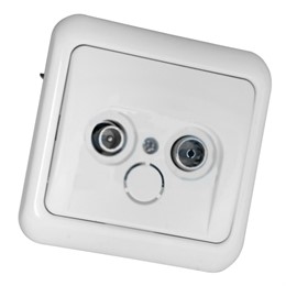 Телевизионная розетка внутренняя -2 REXANT