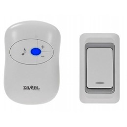 Zamel Звонок "DISCO" беспроводной радиус действия 80м (питание от розетки 220В) (ST 930)