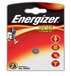 Батарейка Energizer CR1216 BL1