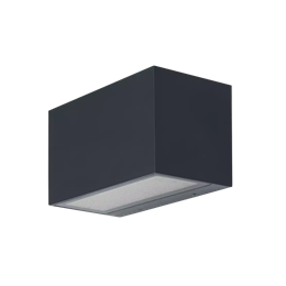 SMART OUTD WI-FI BRICK WIDE RGBW/3000K DG (фасадн. БРА, 14W, 85x145x75mm, 600 lm) - светильник LEDV