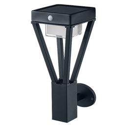 ENDURA LED STYLE SOLAR+SENSOR BOUQUET/6W/3000K/550Lm/Black 500mm IP44 - сад-парк. светильник LEDV