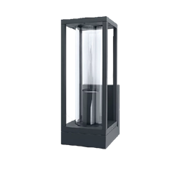 ENDURA CLASSIC E27 FRAME WALL/dark grey WALL IP44 - уличн. БРА(цилиндр) - LEDV