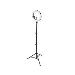 MOBILE CAMERA LIGHT RING 2100 (USB/клипса для моб/2.4м тренога) - светильник для сэлфи LEDV
